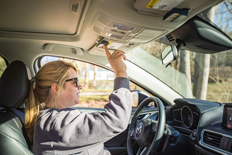 Mighty Mule MMT103 3-Button Transmitter, Plastic, Gray - Image 2